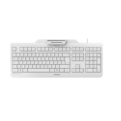 Afbeelding van Randapparaten: Toetsenborden: CHERRY JK A0400EU 0 toetsenbord USB QWERTZ Amerikaans Engels Grijs