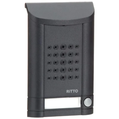 Afbeelding van Ritto Minivox 1271941 deurstation (1 toets) antraciet