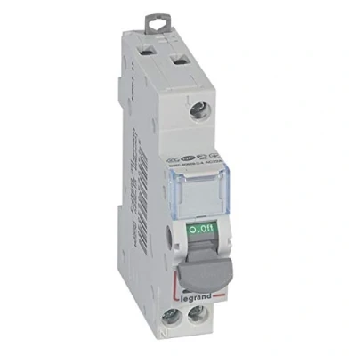 Afbeelding van Legrand modulaire lastschakelaar dx3 1p 20a met signaallampje 406404