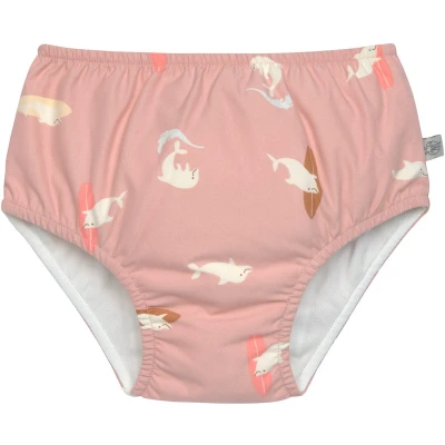 Afbeelding van Lässig SPF Zwemluier Dolphin peach, 03 06 maanden maat 62/68