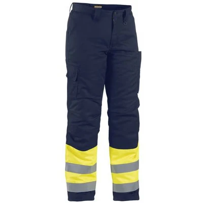 Afbeelding van Blaklader Winterwerkbroek High Vis 1862 1811 Geel/Marineblauw C152