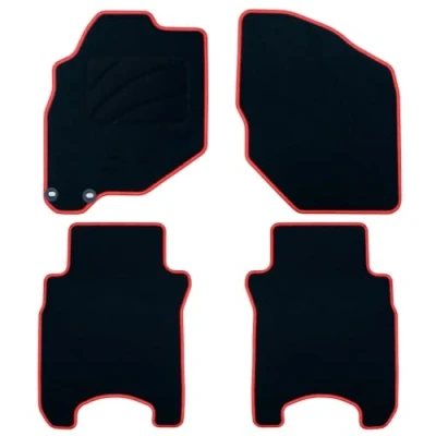 Afbeelding van OCC DESIGN Tapijt Jazz (2001 2008), 5 stuks, rode rand