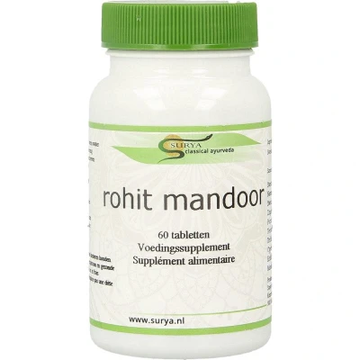 Afbeelding van Surya Rohit Mandoor, 60 tabletten