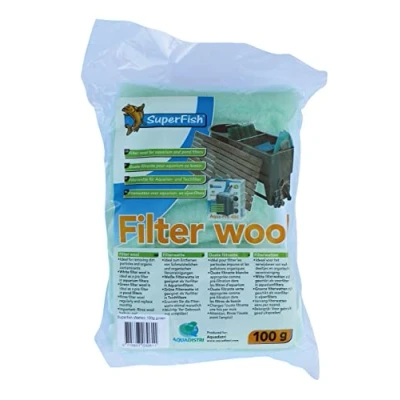 Afbeelding van Superfish groene filterwatten grof 100 gram