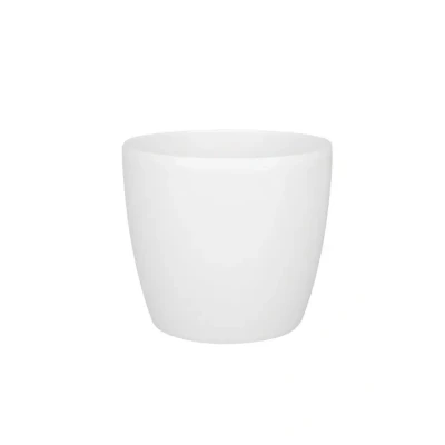 Afbeelding van Bloempot Brussels rond 12,5 cm wit elho