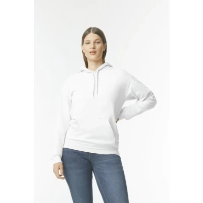 Afbeelding van Gildan Sweater met capuchon Midweight Softstyle GISF500 White 4XL