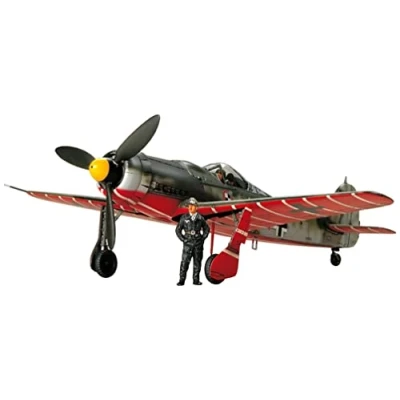 Afbeelding van 1:48 Tamiya 25213 Focke Wulf Fw190 D 9 JV44 &amp; Citroen 11CV Staff Car Set Plastic Modelbouwpakket
