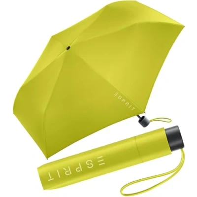 Afbeelding van Esprit Mini Pocket Paraplu Slimline FJ 2022, apple green, 95 cm, Zakparaplu handopener
