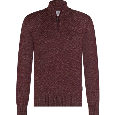 Afbeelding van State of Art Trui Half Zip Bordeaux XXL