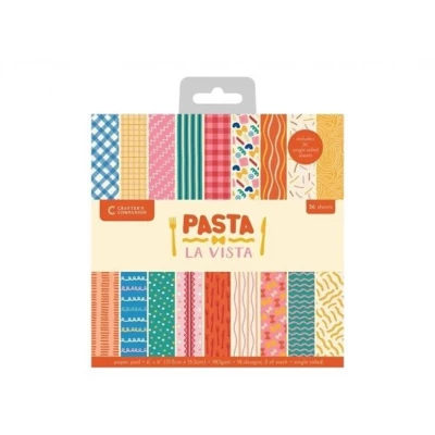 Afbeelding van CC Pasta La Vista Paperpad 15x15 cm
