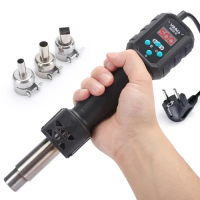 Afbeelding van YIHUA 8858 IV heteluchtpistool, soldeerpistool (EU stekker)