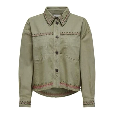 Afbeelding van ONLY Jacket Prime Groen/dessin S