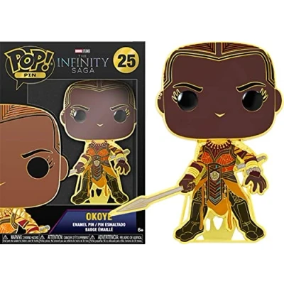 Afbeelding van Funko Black Panther Infinity Saga POP! Enamel Okoye 10 cm Pin Multicolours