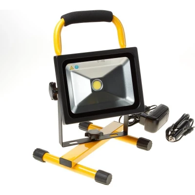 Afbeelding van Vetec led bouwlamp op accu 20w