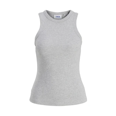 Afbeelding van JJXX SL RIB JRS Top, Dames, Maat: XS, Light grey melange