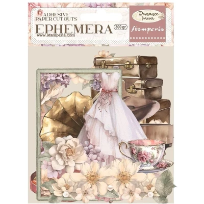 Afbeelding van Stamperia Romance Forever Ephemera Journaling Edition (34pcs) (DFLCT38)