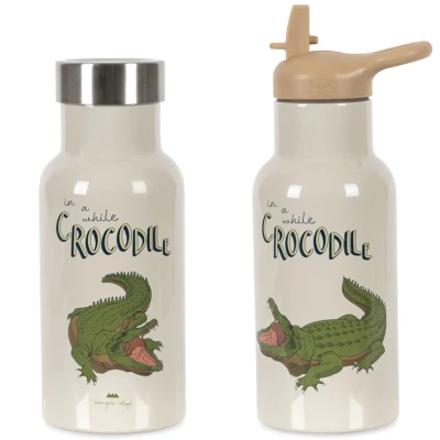Afbeelding van Konges sløjd rvs thermosfles crocodile 350 ml