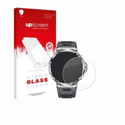Afbeelding van upscreen Screenprotector voor Smartwatch V69 1.85&quot; Folie Beschermfolie Beschermglas transparant