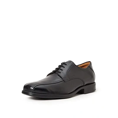 Afbeelding van Geox Federico Veterschoenen black, Heren, Maat: 47, Black Leer