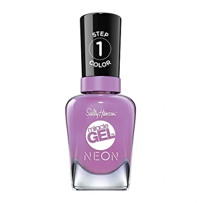 Afbeelding van Sally Hansen Miracle Gel Neon Nagellak 054 Violet Voltage