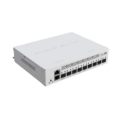 Afbeelding van Mikrotik CRS310 1G 5S 4S+IN netwerk switch L3 Gigabit Ethernet (10/100/1000) Power over (Po