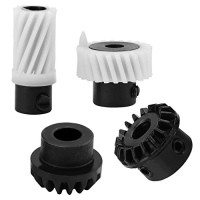 Afbeelding van 4 stuks universele Hook Drive Gear Set tandwiel voor kunststof naaimachine haken aandrijfwiel kit Singer versnellingsbak