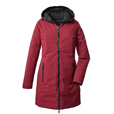 Afbeelding van G.I.G.A. DX dames Casual functionele omkeerbare parka met capuchon GW 2 WMN PRK, dieprood, 38, 38065 000