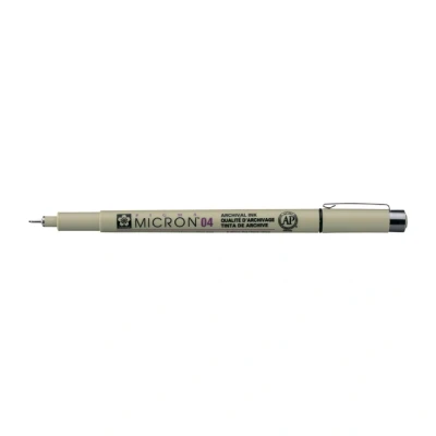 Afbeelding van Fineliner Sakura pigma micron 04 zwart 0.4mm