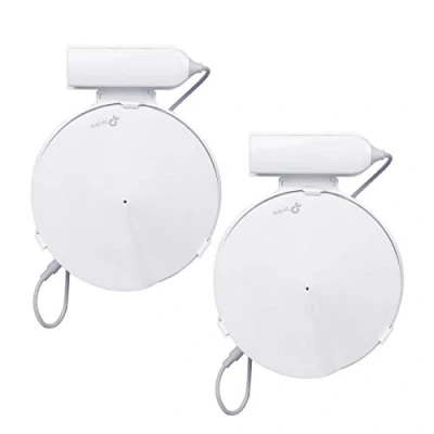 Afbeelding van Huafly BECEMURU wandhouder, standaardhouder, WiFi houder met systeem, uitstekend kabelbeheer voor TP Link Deco M9 Plus (2 stuks)