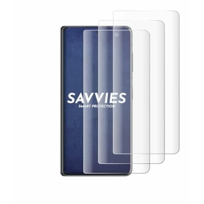 Afbeelding van Savvies (4 Stuks) Full Screen Scherm Beschermfolie voor Honor Magic V3 Cover Protector 3D Curved [Edge to Edge, Ultra Clear, Scratch Proof]