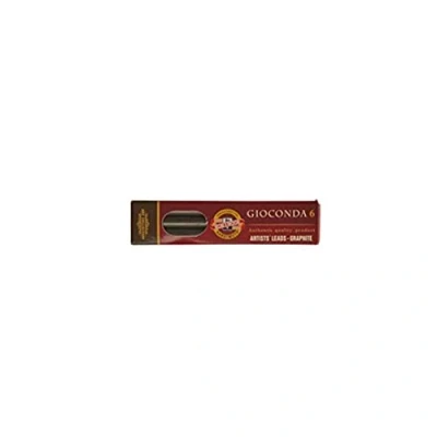 Afbeelding van KOH I NOOR Grafietvullingen voor vulpotlood 4B, 5,6 mm diameter, 80 mm, grijs, 486404B001KZ