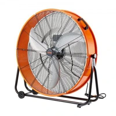 Afbeelding van VEVOR trommelventilator vloerventilator standventilator 3 snelheden 220W 88x34x94cm