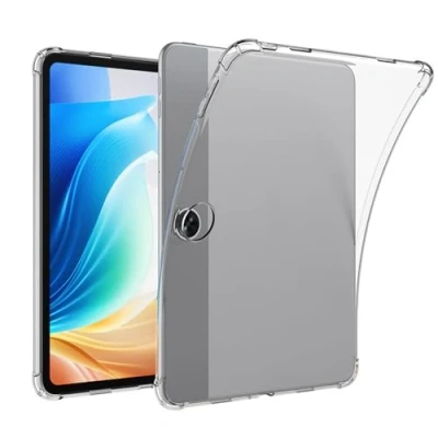 Afbeelding van QINOUK Hoesje voor Oppo Pad Neo, [Airbag Bescherming] Ultradunne Schokbestendige Beschermhoes, Zacht TPU Clear Case, Neo