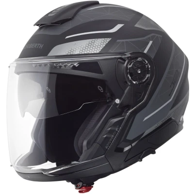 Afbeelding van Schuberth J2 Sigma Jet Helm, zwart grijs, afmeting 53 voor man