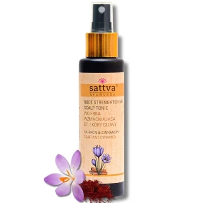 Afbeelding van Sattva Ayurveda, Haarmasker, Haar Tonic Kaneel Saffraan (100 ml)