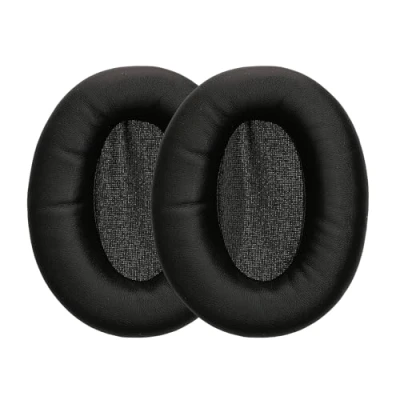 Afbeelding van kwmobile 2x oorkussens compatibel met Edifier W800BT Plus Earpads voor koptelefoon Kunstleer en schuim in zwart