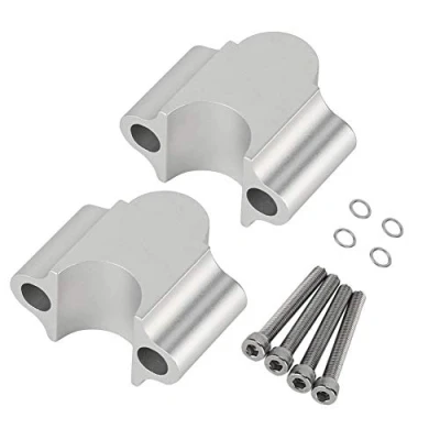 Afbeelding van Stuurverhoging 22 mm, stuurriser, motorfiets, 7/8 inch, universele motorfietsmodificatie stuur, riser klemmen, aluminiumlegering, stuurklem voor vuil, fiets, ATV