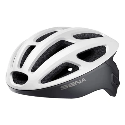 Afbeelding van Sena R1 Smart Cycling helm mat wit maat L