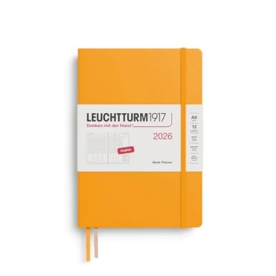 Afbeelding van Leuchtturm week/planning agenda 2026 rising su 21x15cm