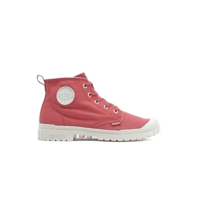Afbeelding van Palladium Pampa Sneakers hoog, Maat: 42, Mineral red Textiel