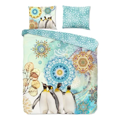 Afbeelding van Dekbedovertrek HIP Pinga Multi Flanel 240 x 200 / 220 cm Lits Jumeaux