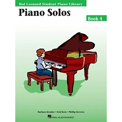 Afbeelding van Piano solos book 4 piano: Hal Leonard Student Library