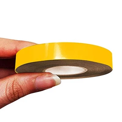Afbeelding van 4R Quattroerre.it 10497 Trim Strepen zelfklevende strips voor auto&#039;s, geel, 10 mm x mt