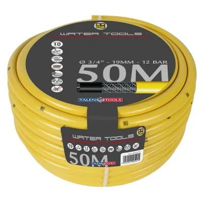 Afbeelding van Gele slang 1 1/4&quot; getricoteerd high twist resistant 25m