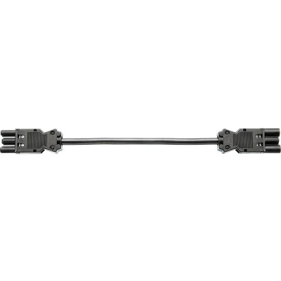 Afbeelding van Bachmann installatiestekker stroomkabel Wieland GST18® / zwart 0,50 meter
