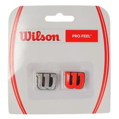 Afbeelding van Racketdemper Wilson Pro Feel Red Silver