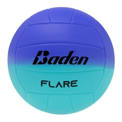 Afbeelding van Baden Flare beachvolleybal, volleybal voor kinderen en volwassenen, waterdicht duurzaam, zacht balgevoel spelen op het strand, zwembad, vrije tijd, strandbal binnen buiten