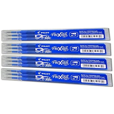 Afbeelding van Frixion BLS FR7 Rollerball Vulling 0,7 mm Blauw 4 x Set van 3
