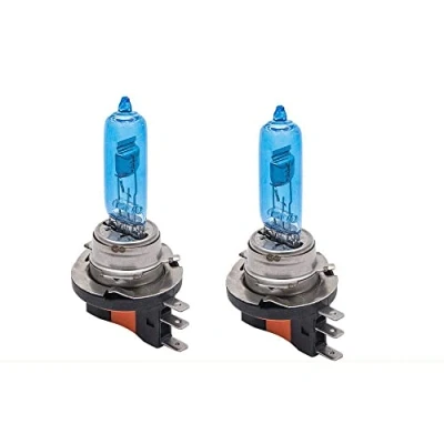Afbeelding van Xenon White H7 Koplamplamp, 2 stuks, HugeAuto 12 V, HID koplamp, superheldere halogeenlamp, high effect, voertuig 100 W, auto mistlampen H15