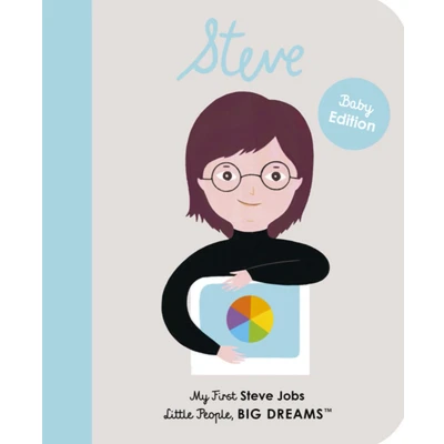 Afbeelding van Little People Big Dreams My First Steve Jobs (Board Book) /anglais: Volume 47